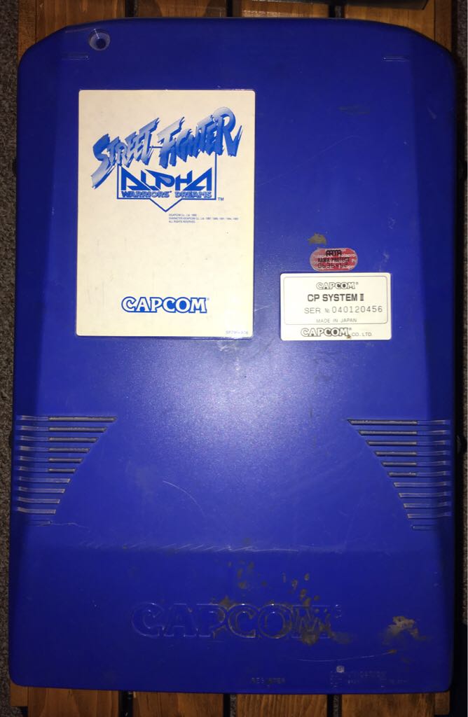 Street Fighter Alpha: Warrior’s Dreams - Arcade video game collectible - Main Image 2