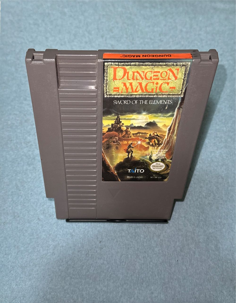 Dungeon Magic: Sword of The Elements - Nintendo Entertainment System (NES) video game collectible - Main Image 3