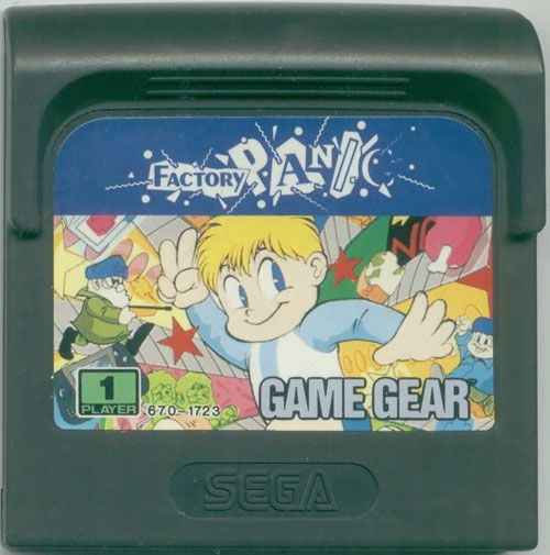 Factory Panic - Sega Game Gear (1) video game collectible - Main Image 2