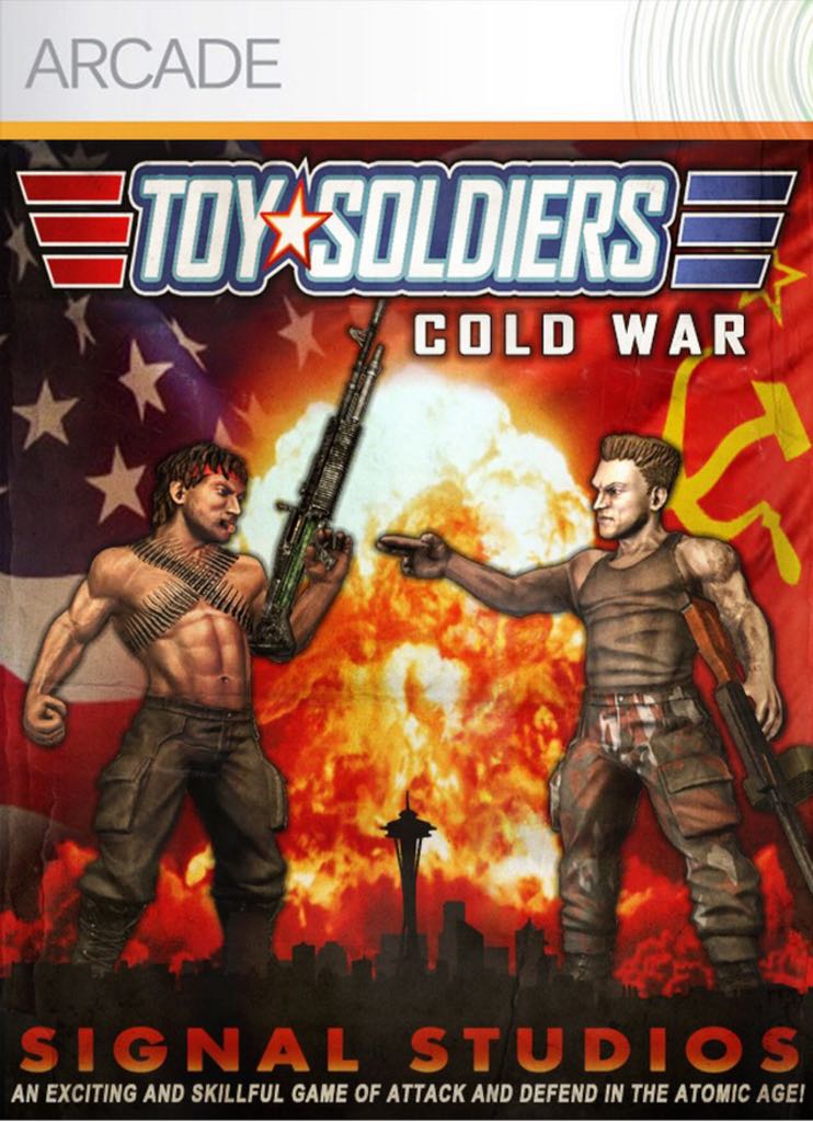 Toy Soldiers: Cold War - Microsoft Xbox 360 video game collectible - Main Image 1