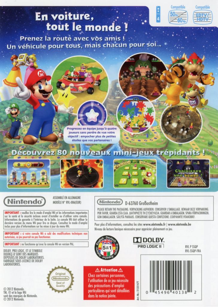 Mario Party 9 - Nintendo Wii (Nintendo - 1-4) video game collectible [Barcode 045496402341] - Main Image 2