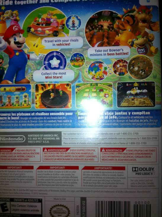 Mario Party 9 - Nintendo Wii video game collectible - Main Image 2