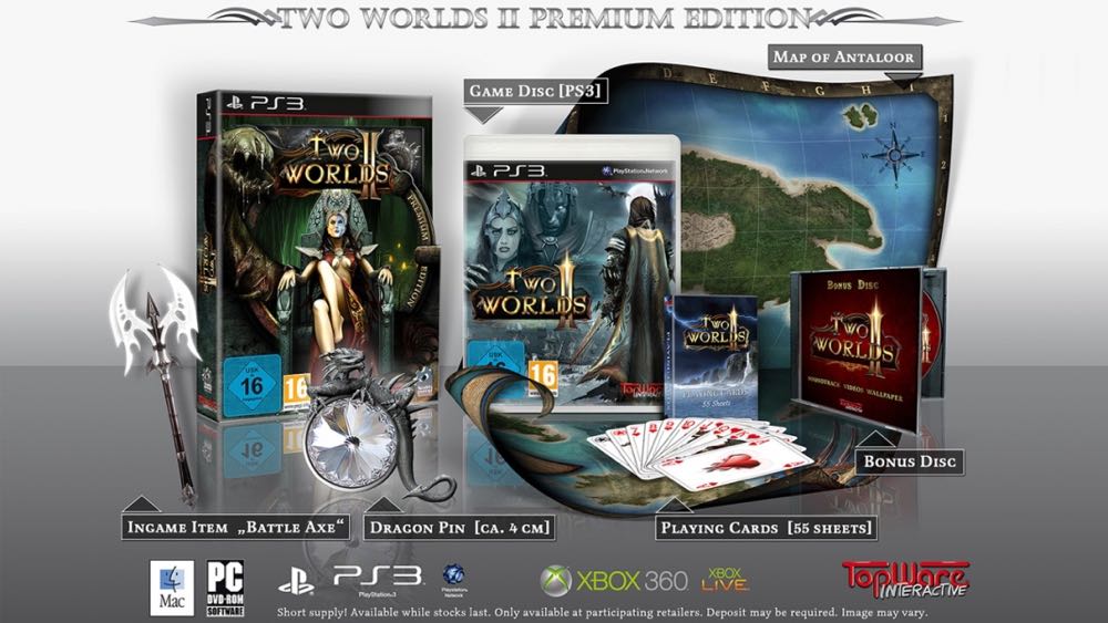 Two Worlds 2: Premium Edition - Sony PlayStation 3 (PS3) video game collectible [Barcode 4250230290153] - Main Image 2