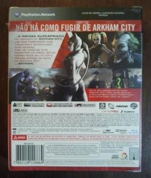 Batman: Arkham City - Sony PlayStation 3 (PS3) (Rocksteady - 1) video game collectible [Barcode 728621500876] - Main Image 2