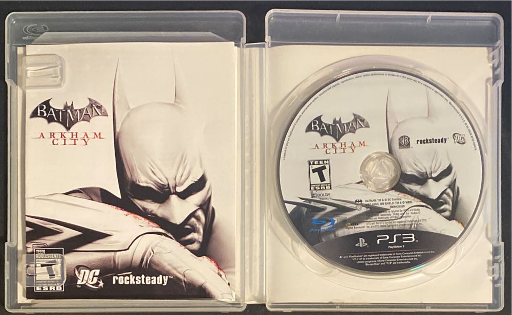 Batman: Arkham City - Sony PlayStation 3 (PS3) (Warner Bros. Interactive, Eidos Interactive - 1) video game collectible [Barcode 883929172054] - Main Image 3
