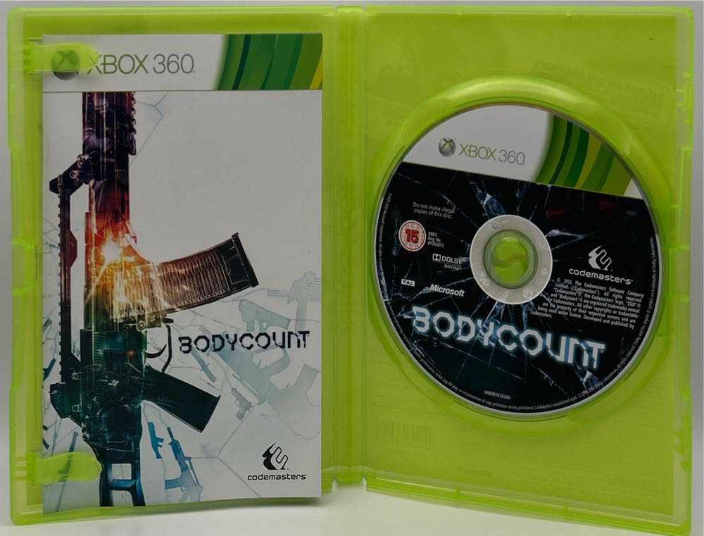 Bodycount - Microsoft Xbox 360 (Codemasters - 12) video game collectible [Barcode 5024866345247] - Main Image 4