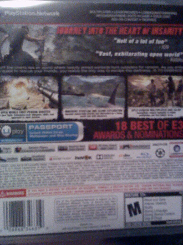 Farcry 3 - Sony PlayStation 3 (PS3) video game collectible - Main Image 2