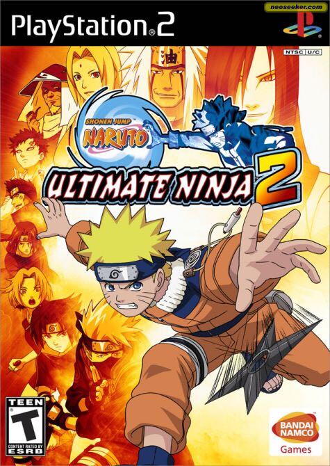 Naruto Ultimate Ninja 2 - Sony PlayStation 2 (PS2) video game collectible - Main Image 1