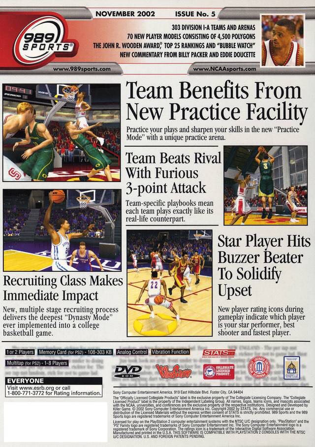 ncaa final four 2004 - Sony PlayStation 2 (PS2) (Sony Computer Enterntainment - 2) video game collectible - Main Image 2