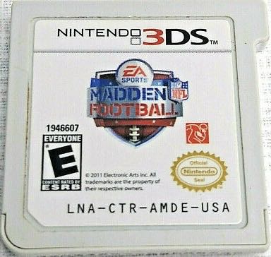 Madden NFL Football - Nintendo 3DS (EA Sports) video game collectible - Main Image 3