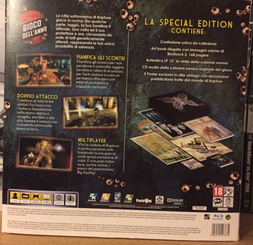 Bioshock 2 (Special Edition) - Sony PlayStation 3 (PS3) (2K Games - 1) video game collectible [Barcode 5026555403375] - Main Image 2