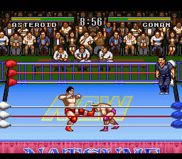 Natsume Championship Wrestling - Nintendo Super Nintendo Entertainment System (SNES) (Natsume - 1-4) video game collectible [Barcode 719593030034] - Main Image 4