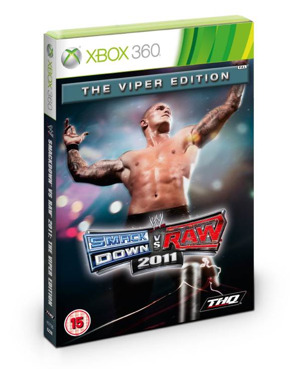 WWE Smackdown Vs Raw 2011 (The Viper Edition) - Microsoft Xbox 360 video game collectible [Barcode 4005209140744] - Main Image 2