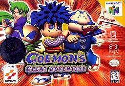 Goemon’s Great Adventure - Nintendo 64 (N64) (Konami) video game collectible - Main Image 1