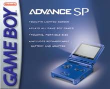 Nintendo Gameboy Advanced SP - Nintendo Game Boy Advance (GBA) (Nintendo - 1) video game collectible - Main Image 1