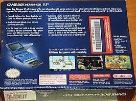 Nintendo Gameboy Advanced SP - Nintendo Game Boy Advance (GBA) (Nintendo - 1) video game collectible - Main Image 2