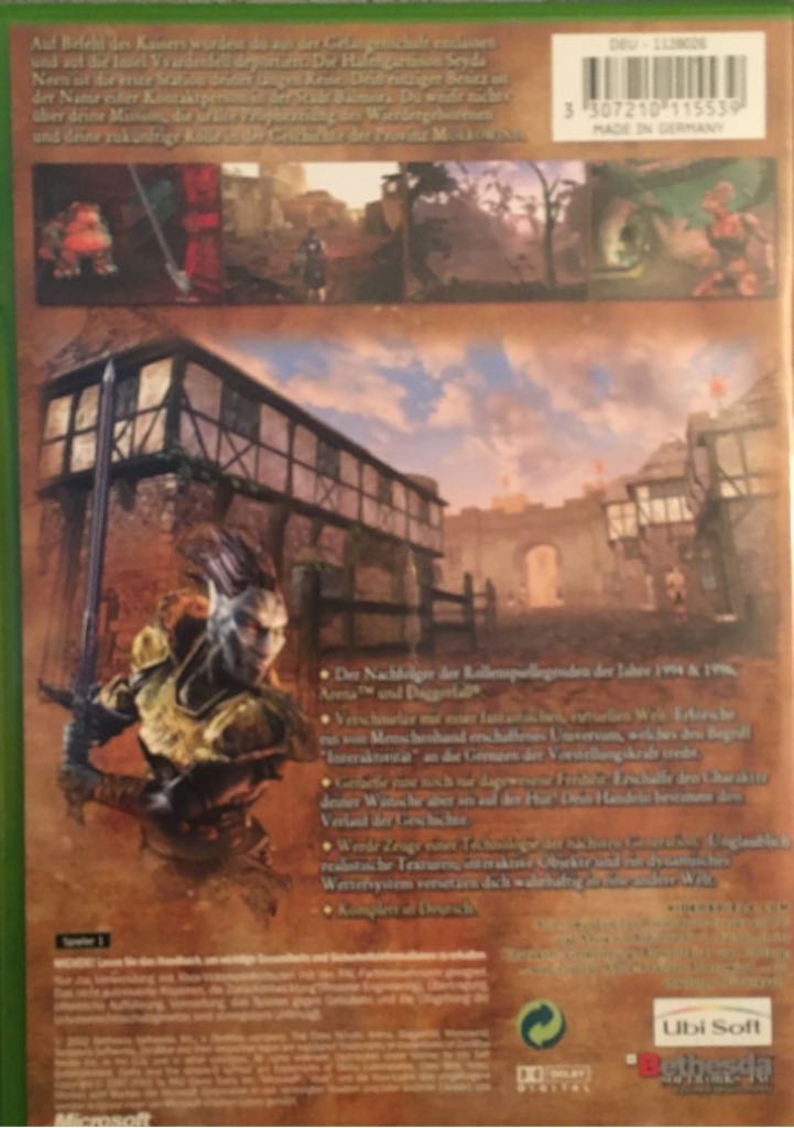Morrowind The Elder Scrolls III - Microsoft Xbox (1) video game collectible [Barcode 3307210115539] - Main Image 2