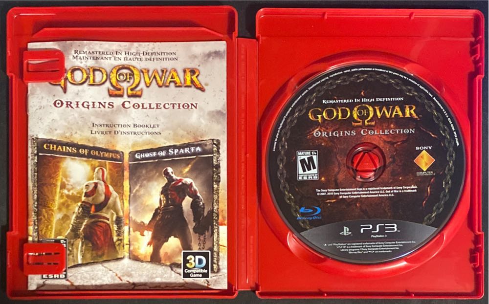 God of War: Origins Collection - Sony PlayStation 3 (PS3) (Sony Computer Entertainment - 1) video game collectible [Barcode 01440485] - Main Image 3