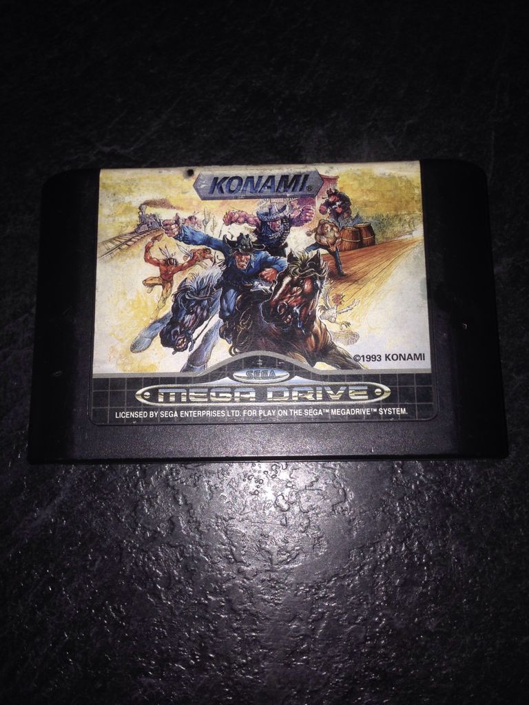 Sunset Riders - Sega Megadrive (Konami) video game collectible - Main Image 1