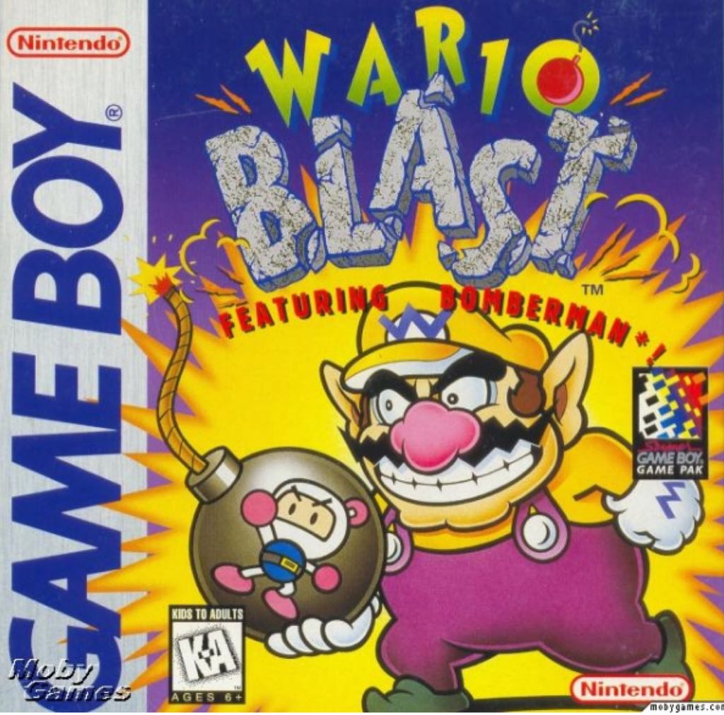 Wario Blast - Nintendo Game Boy video game collectible - Main Image 1
