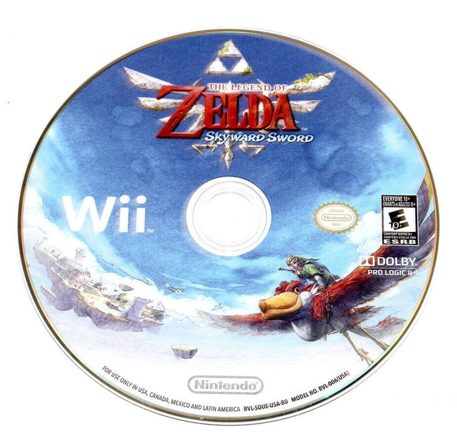 Skyward Sword [No Soundtrack] - Nintendo Wii (Nintendo - 1) video game collectible [Barcode 045496902681] - Main Image 3