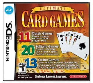 Ultimate Card Games - Nintendo DS (Telegames) video game collectible [Barcode 834815005017] - Main Image 1