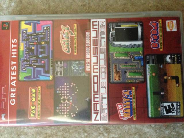 Namco Museum Battle Collection - Sony PlayStation Portable (PSP) video game collectible [Barcode 722614750040] - Main Image 1