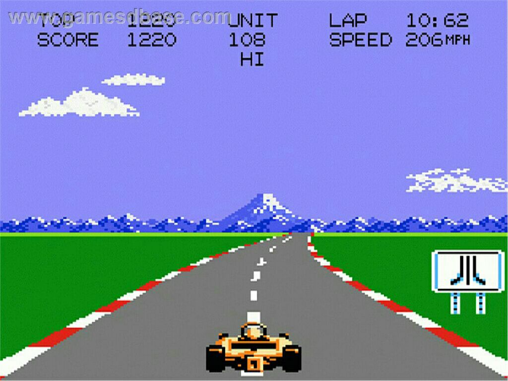 Pole Position 2 - Atari 7800 video game collectible - Main Image 2