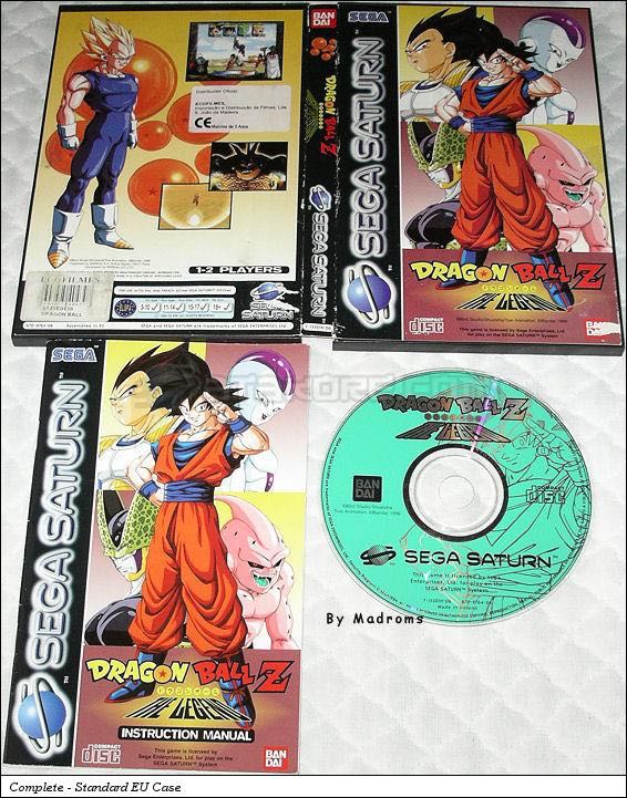 Dragon Ball Z: Legend - Sega Saturn (Bandai - 2) video game collectible [Barcode 3296580330171] - Main Image 2