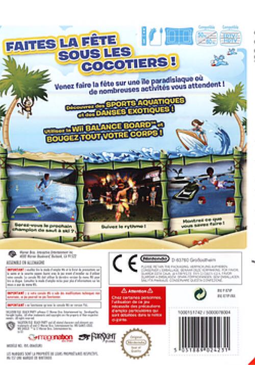 Vacation Isle Beach Party - Nintendo Wii (1) video game collectible [Barcode 5051892016414] - Main Image 2