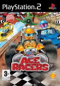 Buzz! Junior: Ace Racers - Sony PlayStation 2 (PS2) video game collectible - Main Image 1