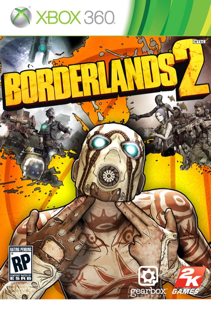 Borderlands 2 - Microsoft Xbox 360 (Gearbox Software, 2K - 4) video game collectible - Main Image 2