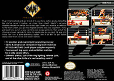 HammerLock Wrestling - Nintendo Super Nintendo Entertainment System (SNES) (Jaleco - 1-2) video game collectible - Main Image 2