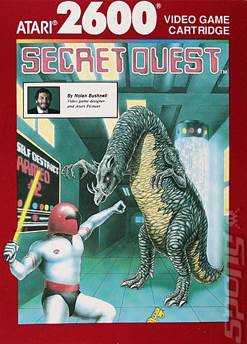 Secret Quest - Atari 2600 (Atari, Inc. - 1) video game collectible - Main Image 1