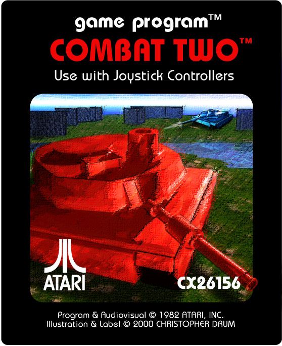 Combat 2 - Atari 2600 video game collectible - Main Image 1