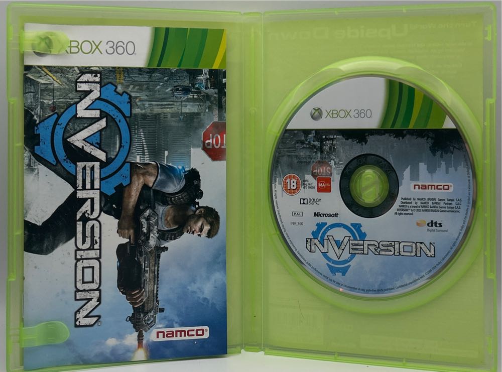 Inversion - Microsoft Xbox 360 (Namco - 1) video game collectible [Barcode 3391891961813] - Main Image 4
