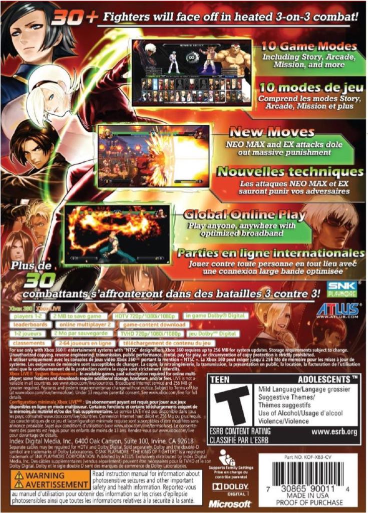 The King of Fighters XIII - PC (ATLUS (Index Digital Media, Inc.)) video game collectible - Main Image 2