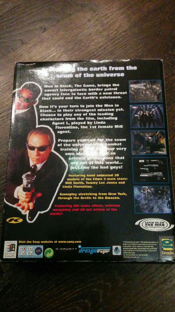 Men In Black - PC video game collectible [Barcode 5013658085836] - Main Image 2