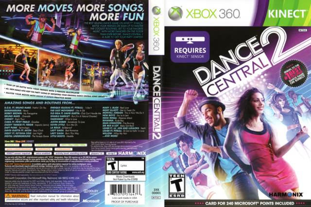 Dance Central 2 - Microsoft Xbox 360 (Harmonix Music Systems - 2) video game collectible [Barcode 885370316476] - Main Image 2