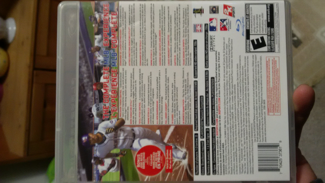 2k Sports Major League Baseball 2K8 - Sony PlayStation 3 (PS3) video game collectible - Main Image 2