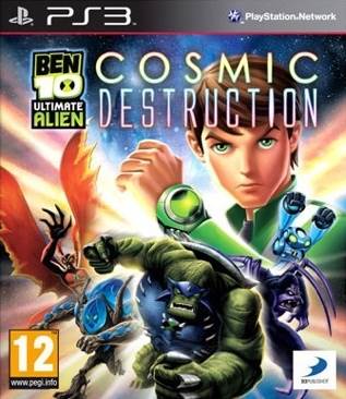 Ben 10 Ultimate Alien: Cosmic Destruction - Sony PlayStation 3 (PS3) video game collectible [Barcode 5060125485798] - Main Image 1