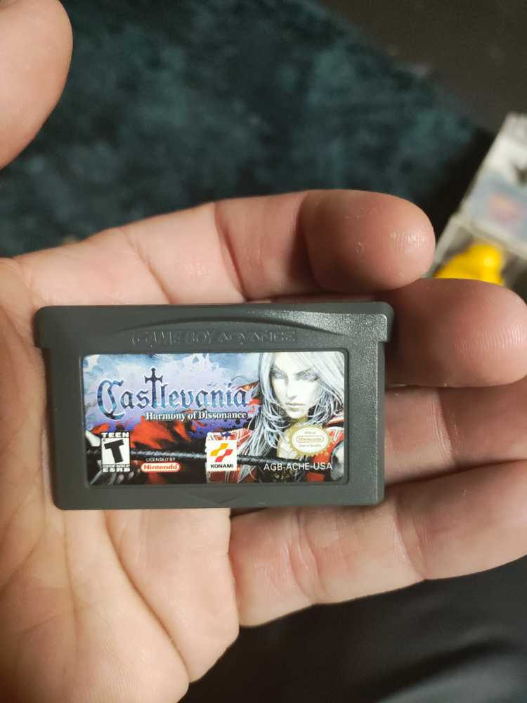 Castlevania Harmony of Dissonance - Nintendo Game Boy Advance (GBA) video game collectible - Main Image 2