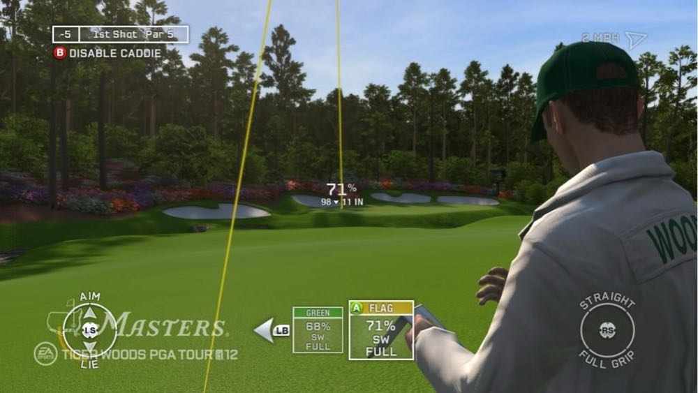 Tiger Woods PGA Tour 12: The Masters - Microsoft Xbox 360 (Electronic Arts - 1) video game collectible [Barcode 014633195323] - Main Image 4