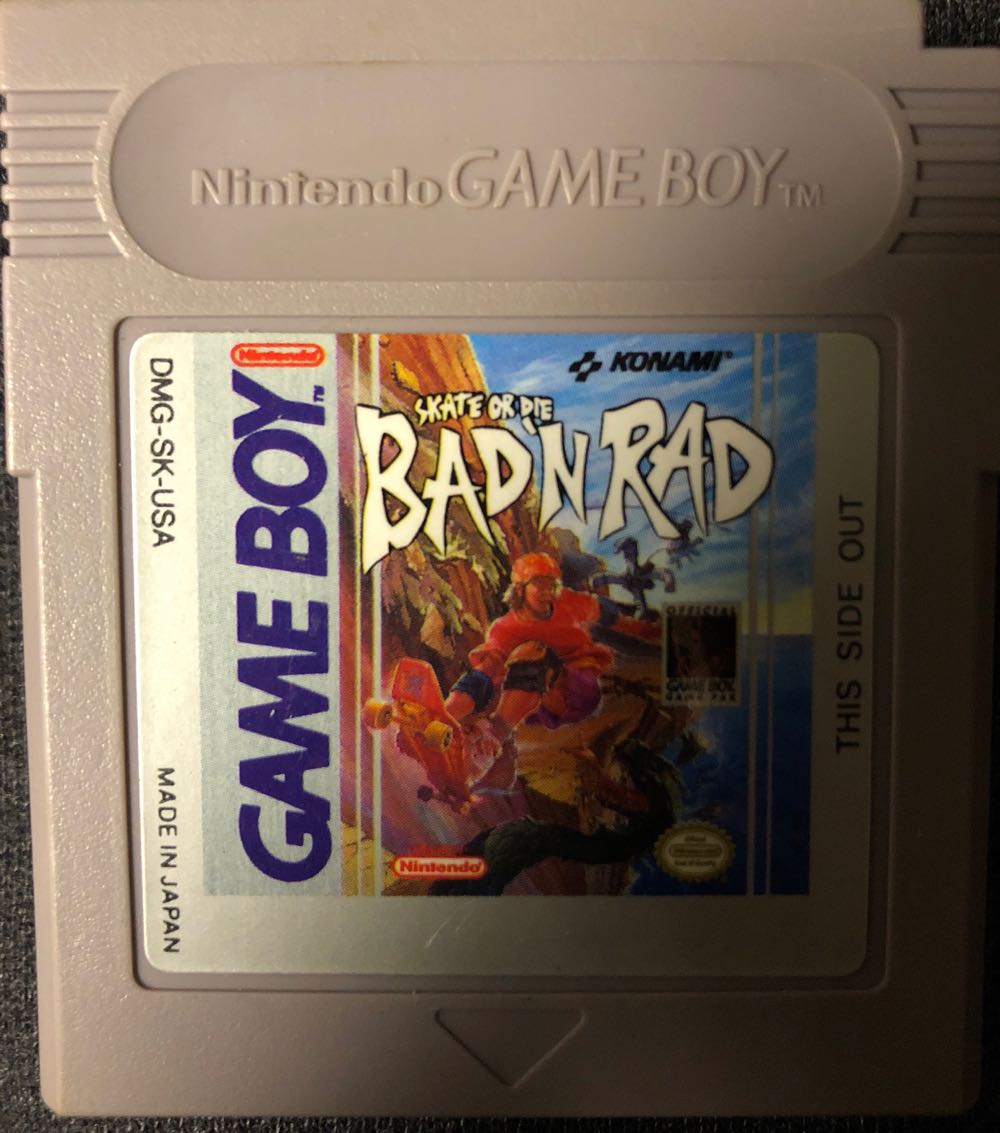 Skate Or Die: Bad N Rad - Nintendo Game Boy (Konami - 1 Players) video game collectible - Main Image 2