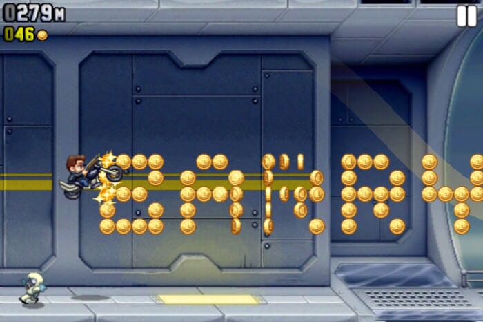 Jetpack Joyride - Apple iOS video game collectible - Main Image 2