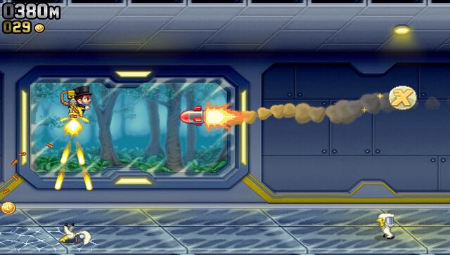 Jetpack Joyride - Sony PlayStation Network (PSN) (Big Ant Studios) video game collectible - Main Image 2