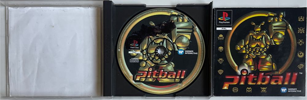 Pitball - Sony PlayStation (Warner - 1-4) video game collectible [Barcode 705902107498] - Main Image 3