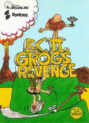 B.C. II Grog’s Revenge - Colecovision (U.S. Gold) video game collectible - Main Image 2