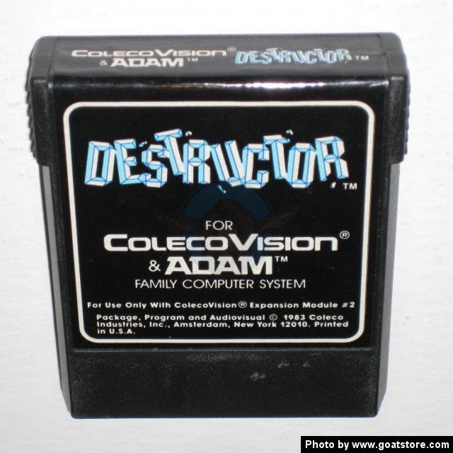 Destructor - Colecovision (Coleco) video game collectible - Main Image 3
