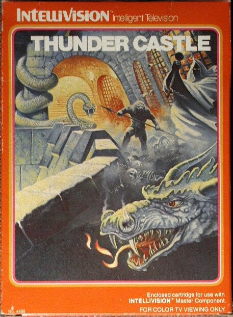 Thunder Castle - Intellivision (Mattel) video game collectible - Main Image 1